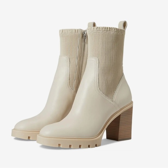 Dolce Vita Marni H2O Boots Ivory 9 NEW - Picture 2 of 12
